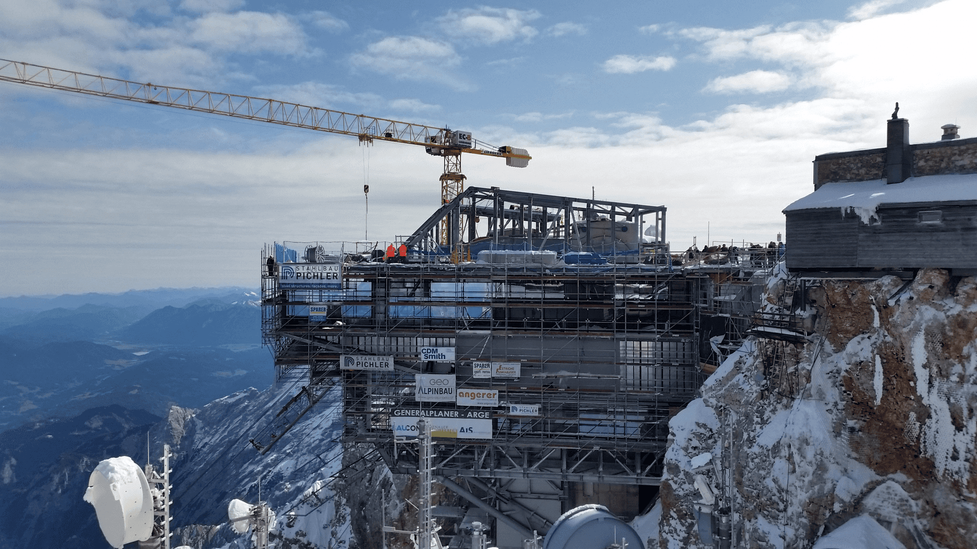 Zugspitzbahn_Warmlufheizung_Baustelle_Tyczka Energy_1920x1080
